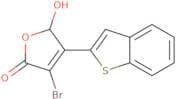 4-(Benzo[b]thiophen-2-yl)-3-bromo-5-hydroxydihydrofuran-2(3H)-one