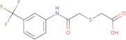 2-({2-Oxo-2-[3-(trifluoromethyl)anilino]-ethyl}sulfanyl)acetic acid