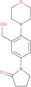 1-(3-(Hydroxymethyl)-4-morpholinophenyl)pyrrolidin-2-one