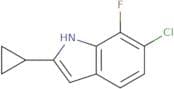 6-Chloro-2-cyclopropyl-7-fluoro-1H-indole