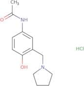 N-(4-Hydroxy-3-(pyrrolidin-1-ylmethyl)phenyl)acetamide hydrochloride