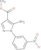 Methyl 5-amino-1-(3-nitrophenyl)-1H-pyrazole-4-carboxylate