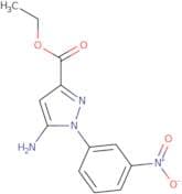 Ethyl 5-amino-1-(3-nitrophenyl)-1H-pyrazole-3-carboxylate