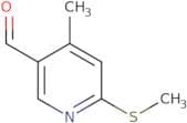 4-Methyl-6-methylsulfanyl-pyridine-3-carbaldehyde