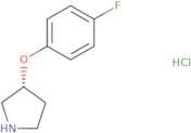(R)-3-(4-Fluorophenoxy)pyrrolidine HCl