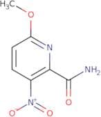 6-Methoxy-3-nitro-pyridine-2-carboxylic acid amide
