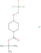 Potassium ({[1-(tert-butoxycarbonyl)-4-piperidinyl]oxy}methyl)(trifluoro)borate
