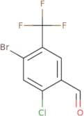 4-Bromo-2-chloro-5-(trifluoromethyl)benzaldehyde