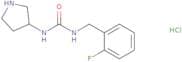 (R)-1-(2-Fluorobenzyl)-3-(pyrrolidin-3-yl)urea hydrochloride