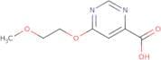 6-(2-Methoxyethoxy)pyrimidine-4-carboxylic acid