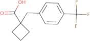 1-[4-(Trifluoromethyl)benzyl]cyclobutanecarboxylic acid