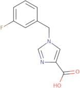1-(3-Fluorobenzyl)-1H-imidazole-4-carboxylic acid
