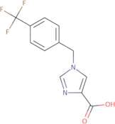 1-[4-(Trifluoromethyl)benzyl]-1H-imidazole-4-carboxylic acid