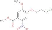 Methyl 4-(3-chloropropoxy)-5-methoxy-2-nitrobenzoate