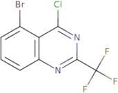 5-Bromo-4-chloro-2-(trifluoromethyl)quinazoline