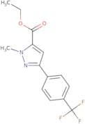 Ethyl 1-methyl-3-(4-(trifluoromethyl)phenyl)-1H-pyrazole-5-carboxylate
