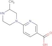 6-(3-Methylpiperazin-1-yl)nicotinic acid