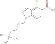 4-Chloro-1-((2-(trimethylsilyl)ethoxy)methyl)-1H-pyrrolo[2,3-b]pyridine-5-carboxylic acid