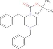 1-N-Boc-4-N-Benzyl-2-Benzyl Piperazine