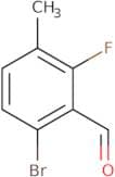 6-Bromo-2-fluoro-3-methylbenzaldehyde