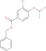 Benzyl 3-chloro-4-(difluoromethoxy)benzoate