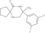 8-(3,5-difluorophenyl)-8-methyl-6,9-diazaspiro[4.5]decan-10-one