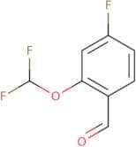 2-(Difluoromethoxy)-4-fluorobenzaldehyde