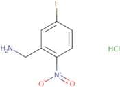 (5-Fluoro-2-nitrophenyl)methanamine hydrochloride