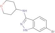 6-Bromo-N-(tetrahydro-2H-pyran-4-yl)-1H-indazol-3-amine