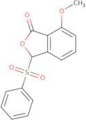7-Methoxy-3-phenylsulfonyl-1(3H)-isobenzofuranone