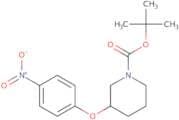 tert-Butyl 3-(4-Nitrophenoxy)tetrahydro-1(2H)-pyridinecarboxylate