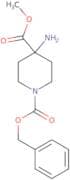 1-benzyl 4-methyl 4-aminopiperidine-1,4-dicarboxylate