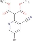 1,3-Dimethyl 2-(5-bromo-3-cyanopyridin-2-yl)propanedioate