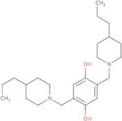 2,5-Bis[(4-propylpiperidin-1-yl)methyl]benzene-1,4-diol