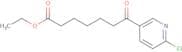 Ethyl 7-(6-chloropyridin-3-yl)-7-oxoheptanoate