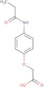[4-(Propionylamino)phenoxy]acetic acid