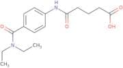 5-{4-[(Diethylamino)carbonyl]anilino}-5-oxopentanoic acid