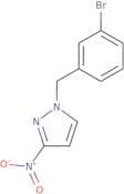 1-[(3-Bromophenyl)methyl]-3-nitro-1H-pyrazole