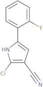 2-Chloro-5-(2-fluorophenyl)-1H-pyrrole-3-carbonitrile