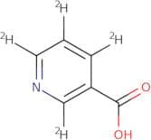 Nicotinic acid-(ring-d4)