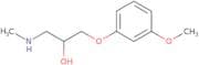 1-(3-Methoxyphenoxy)-3-(methylamino)-propan-2-ol