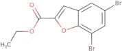 ethyl 5,7-dibromo-1-benzofuran-2-carboxylate