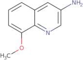 3-Quinolinamine, 8-methoxy-