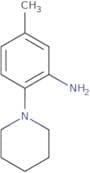 5-Methyl-2-(1-piperidinyl)aniline