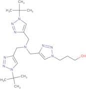 3-(4-((Bis((1-(tert-butyl)-1H-1,2,3-triazol-4-yl)methyl)amino)methyl)-1H-1,2,3-triazol-1-yl)propan…
