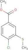 Methyl 4-chloro-3-(methylsulfanyl)benzoate