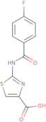 2-[(4-Fluorobenzoyl)amino]-1,3-thiazole-4-carboxylic acid