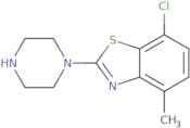 7-Chloro-4-methyl-2-piperazin-1-yl-1,3-benzothiazole