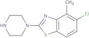 5-Chloro-4-methyl-2-piperazin-1-yl-1,3-benzothiazole