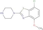 7-Chloro-4-methoxy-2-piperazin-1-yl-1,3-benzothiazole